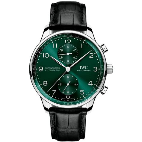 iwc portugieser green dial